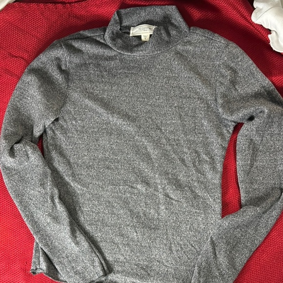 Gray Turtleneck Sweater - Picture 1 of 2